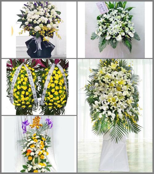 福建三明沙县大洛镇文坑村白事花篮预定